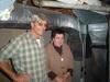 Picture of Toni & Dennis Lieske with new Lennox furnace they won.